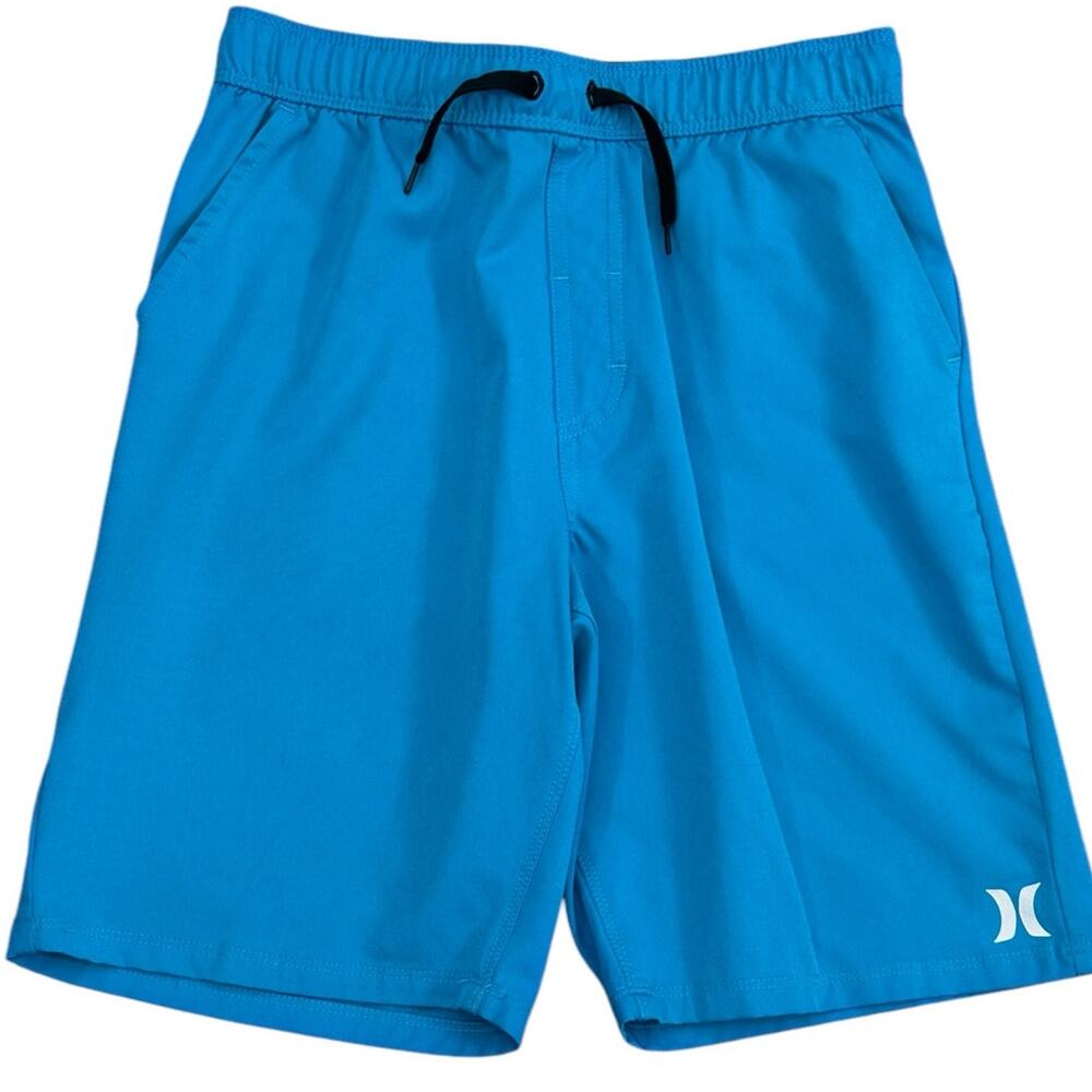 HURLEY Boys Turquoise Pull On Shorts NWOT 14/16